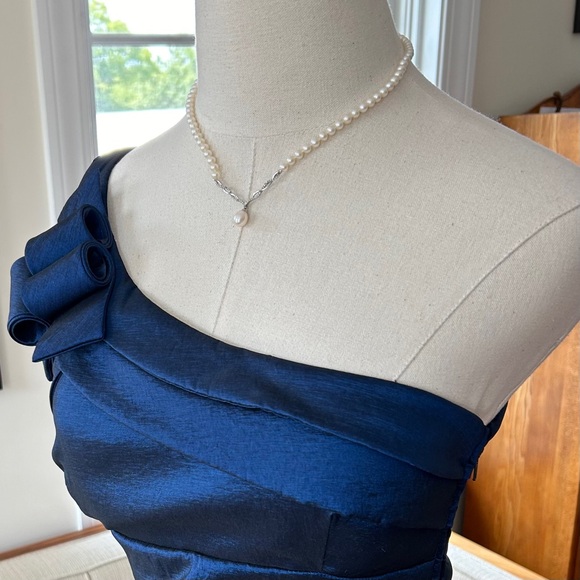 Fabulous 90’s Taffeta Evening Gown - Picture 3 of 7